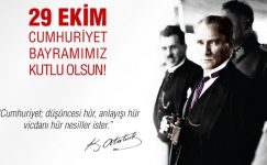 Cumhuriyet Bayramımız Kutlu Olsun!