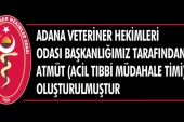 Adana VHO Tarafından ATMÜT (Acil Tıbbi Müdahale Timi Oluşturulmuştur)