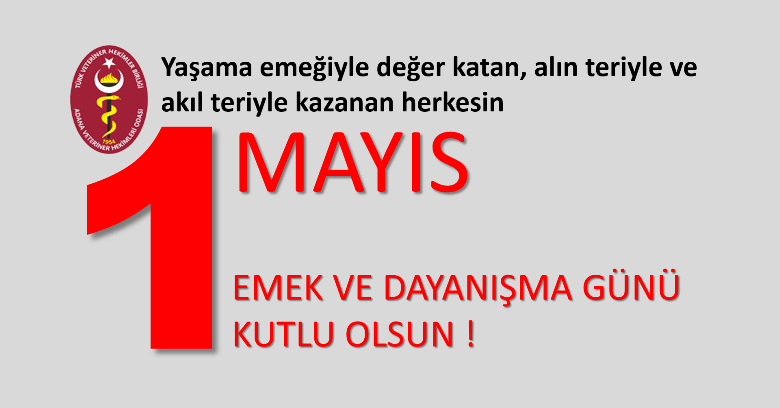 1 Mayıs Emek ve Dayanışma Günü Kutlu Olsun