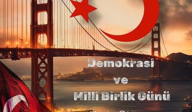 “15 Temmuz Demokrasi ve Millî Birlik Günü Kutlu Olsun”