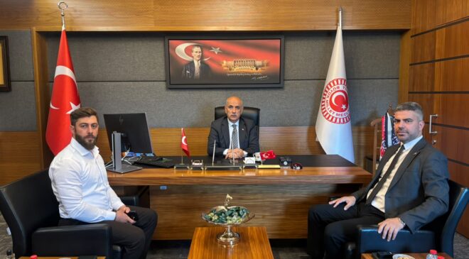 TBMM Tarım, Orman ve Köyişleri Komisyonu Başkanı Sayın Prof. Dr. Vahit Kirişci’yi Ziyaretimiz