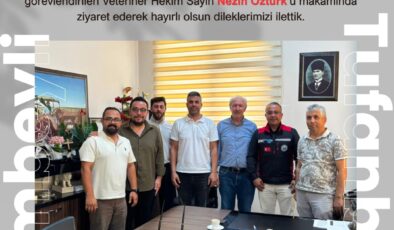 Tufanbeyli İlçe Tarım ve Orman Müdürlüğü Ziyaretimiz