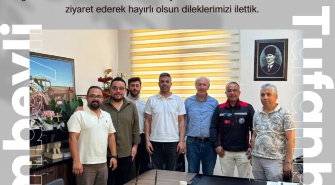 Tufanbeyli İlçe Tarım ve Orman Müdürlüğü Ziyaretimiz