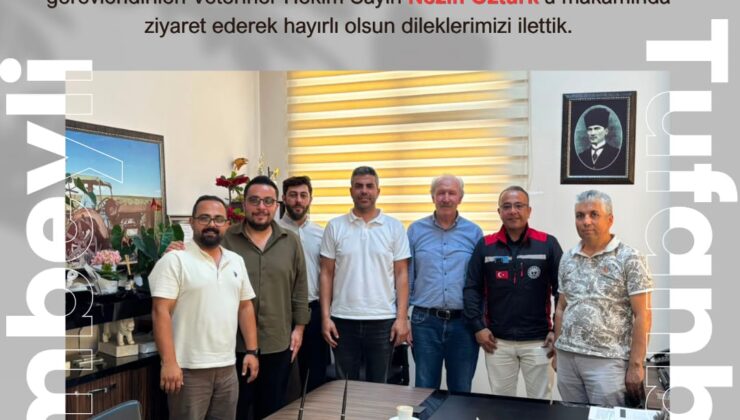 Tufanbeyli İlçe Tarım ve Orman Müdürlüğü Ziyaretimiz