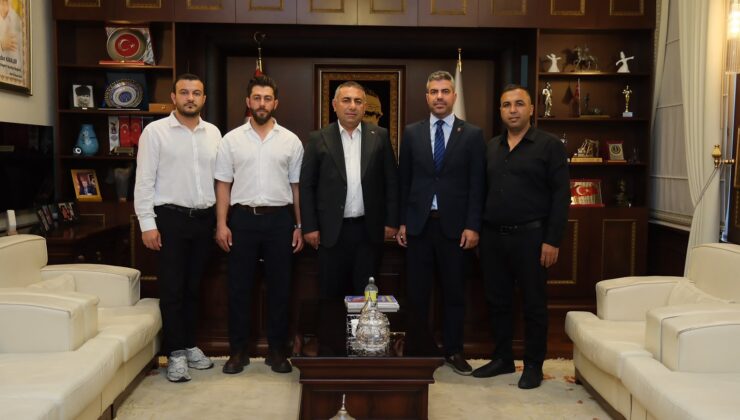 Adana Büyükşehir Belediyesi Başkan V. Sayın Güngör GEÇER’i makamında ziyaret ettik.